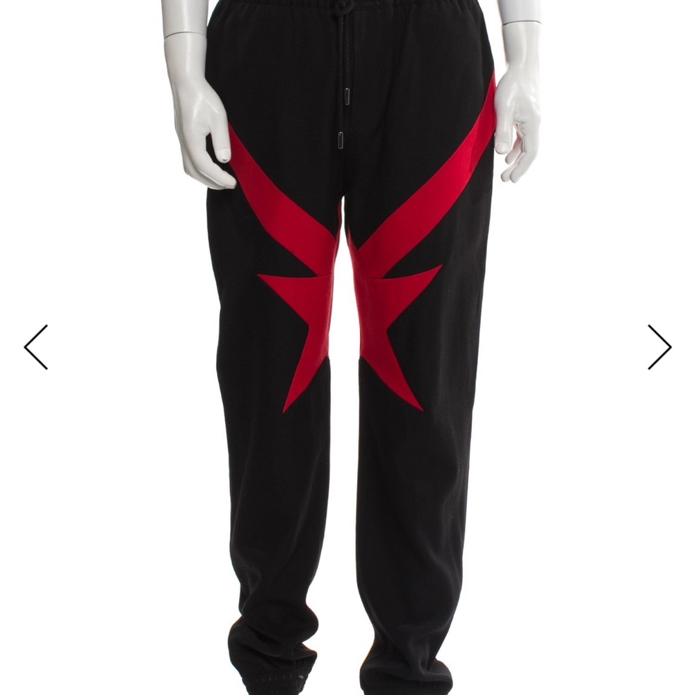 Givenchy Riccardo Tisci Era Wool Graphic Lounge Pants